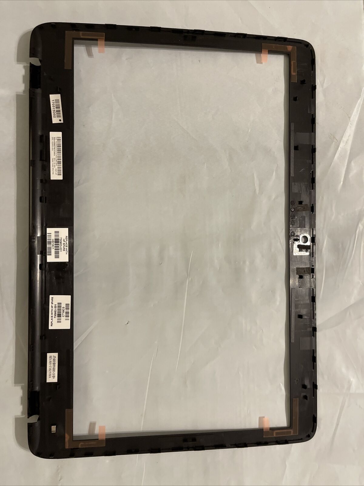 New Genuine HP ZBook LCD Bezel With webcam hole 1510B1665402 730953-001 730953