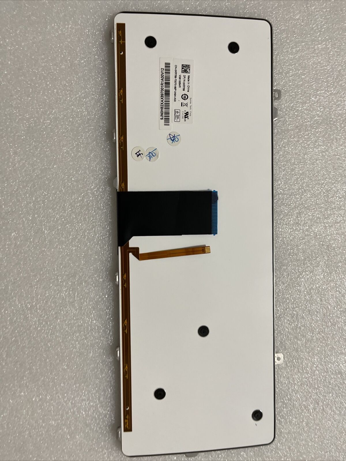 New Genuine Dell Studio 1535 1536 1537 Laptop Brazilian Keyboard 0KR769 A1