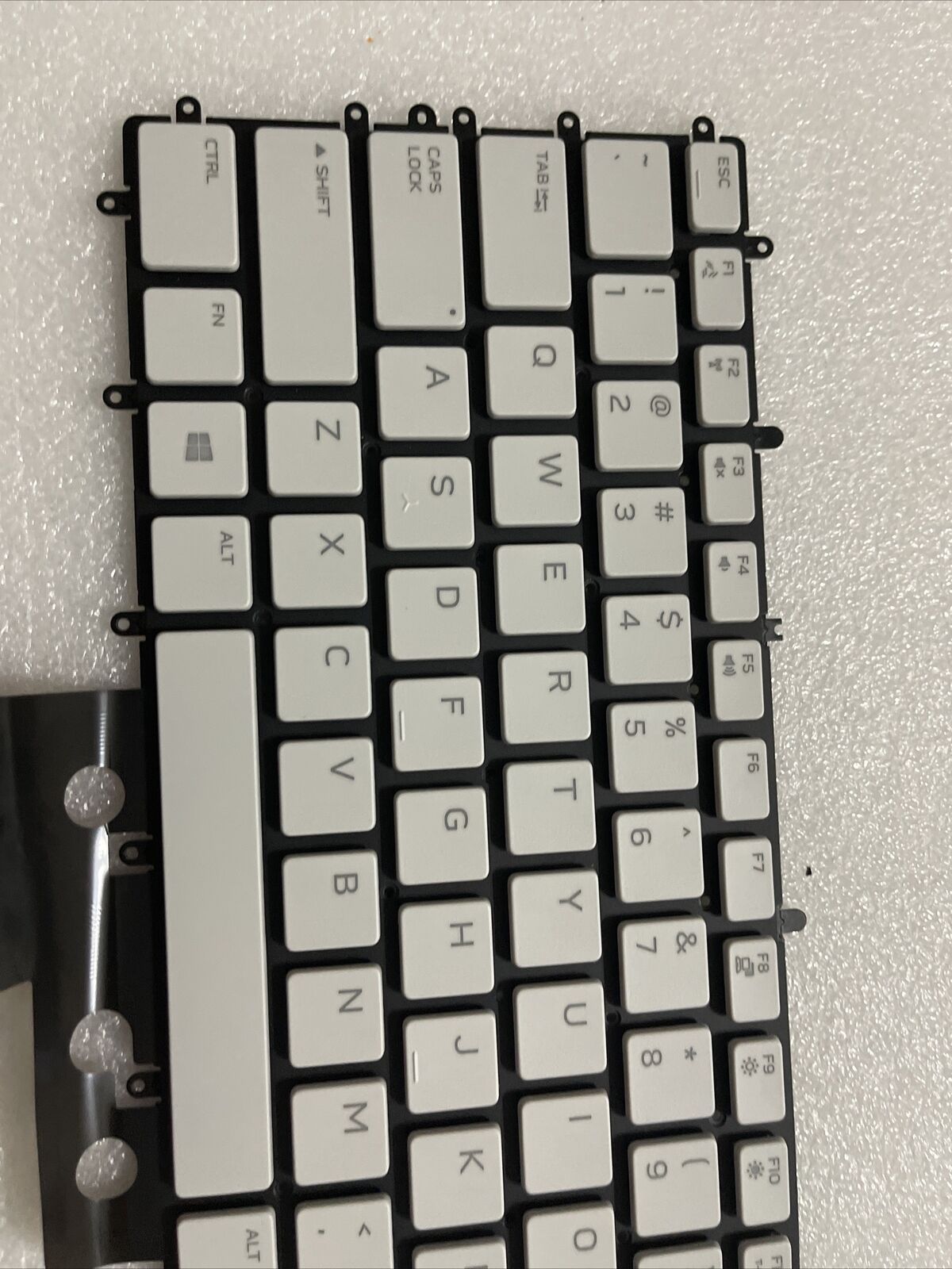 Genuine Dell Alienware M15 R2 Lunar Light RGB Laptop Keyboard Y79F6 00T44R N1 B4