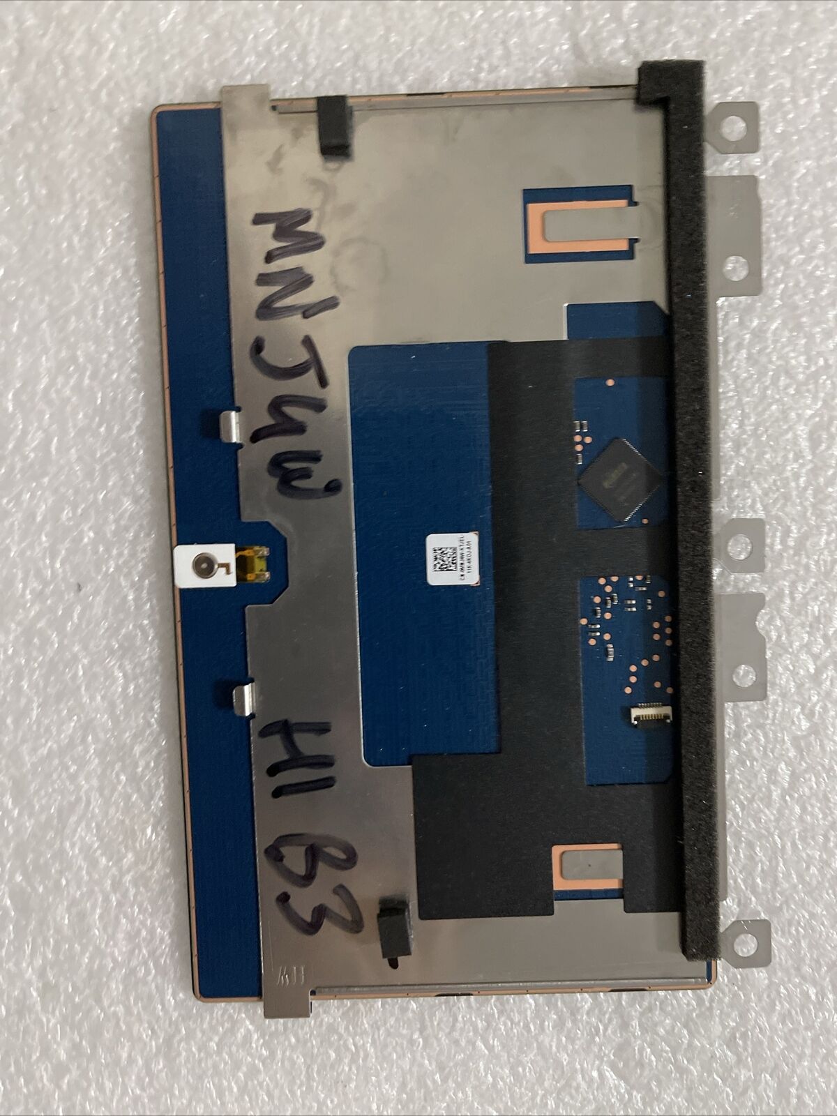 Dell XPS 17 9700 9710 Touchpad Sensor Board No Cable Black MNJ4W 0MMJ4W H1 B3