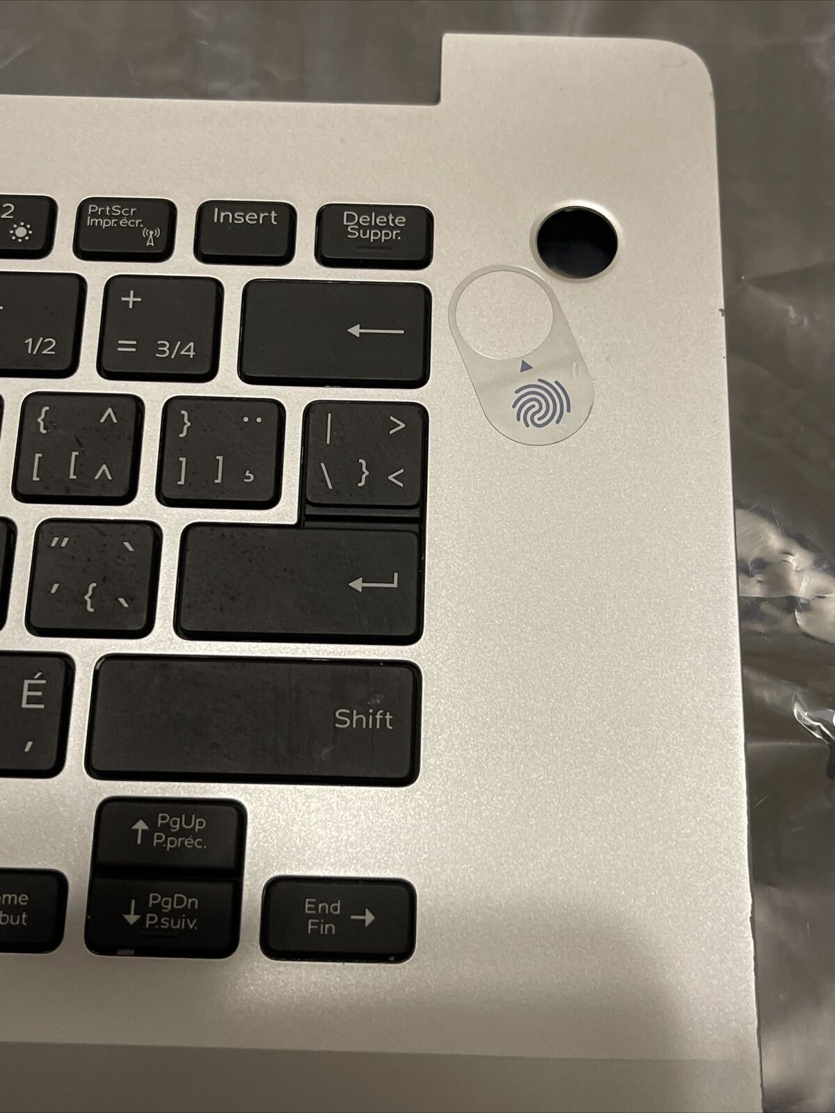 OEM Dell Inspiron 15 5580 Palmrest Touchpad French Backlit Keyboard K8HH4 H2 P1