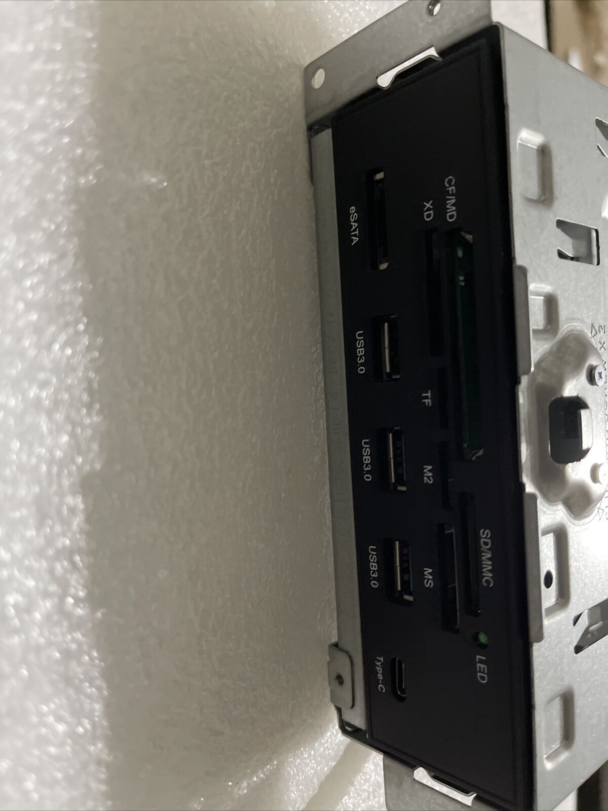 Genuin Dell Front Panel 5.25" Esata USB 3.0 CF  +MS / XD Bracket Bracket QN98 K5