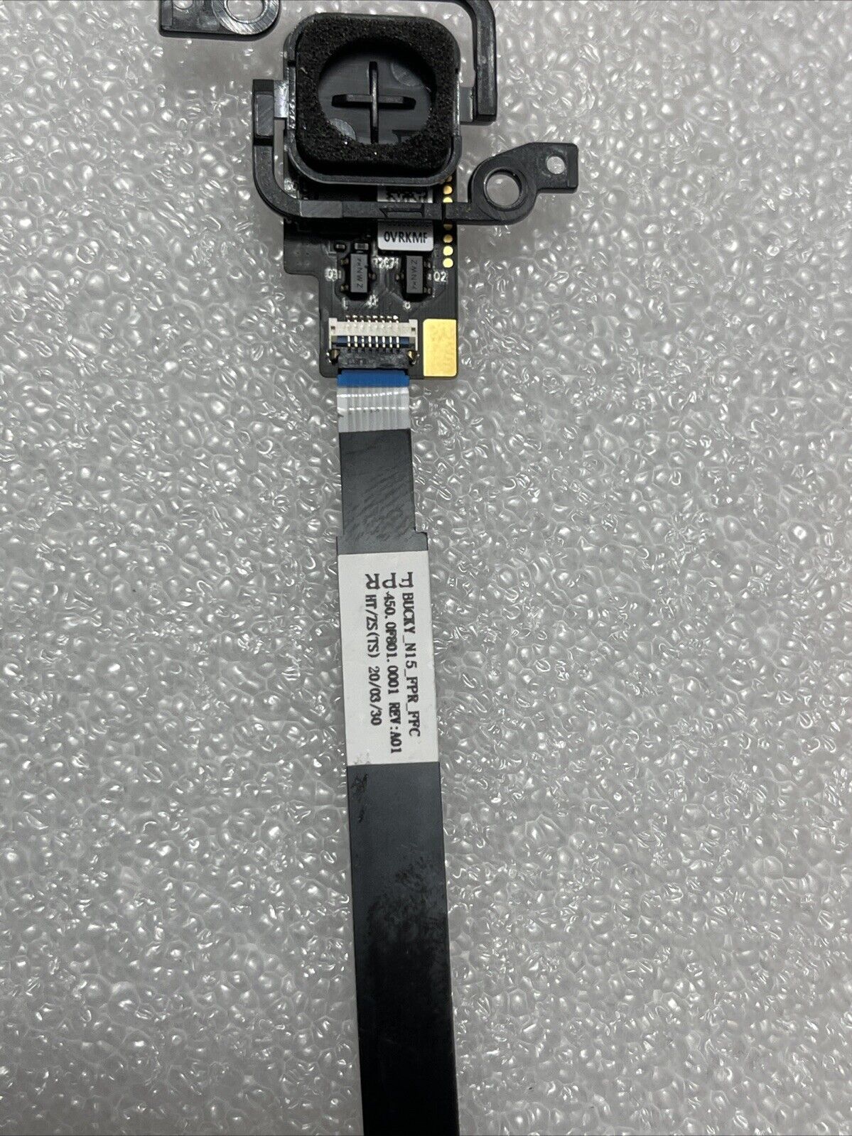 Dell Inspiron 15 5582 15.6" Power Button Fingerprint Reader W Board VRKMF H1 B1