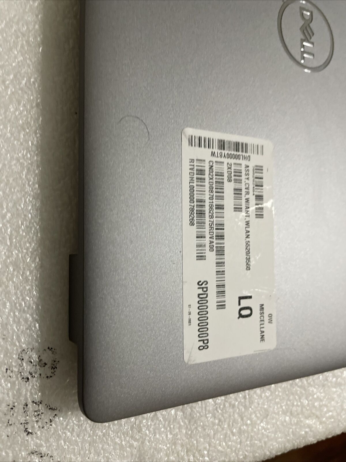 Oem Dell Latitude 5520 5521 E5520 Precision 3560 3561 Lcd Back cover 2XD08 N1A3