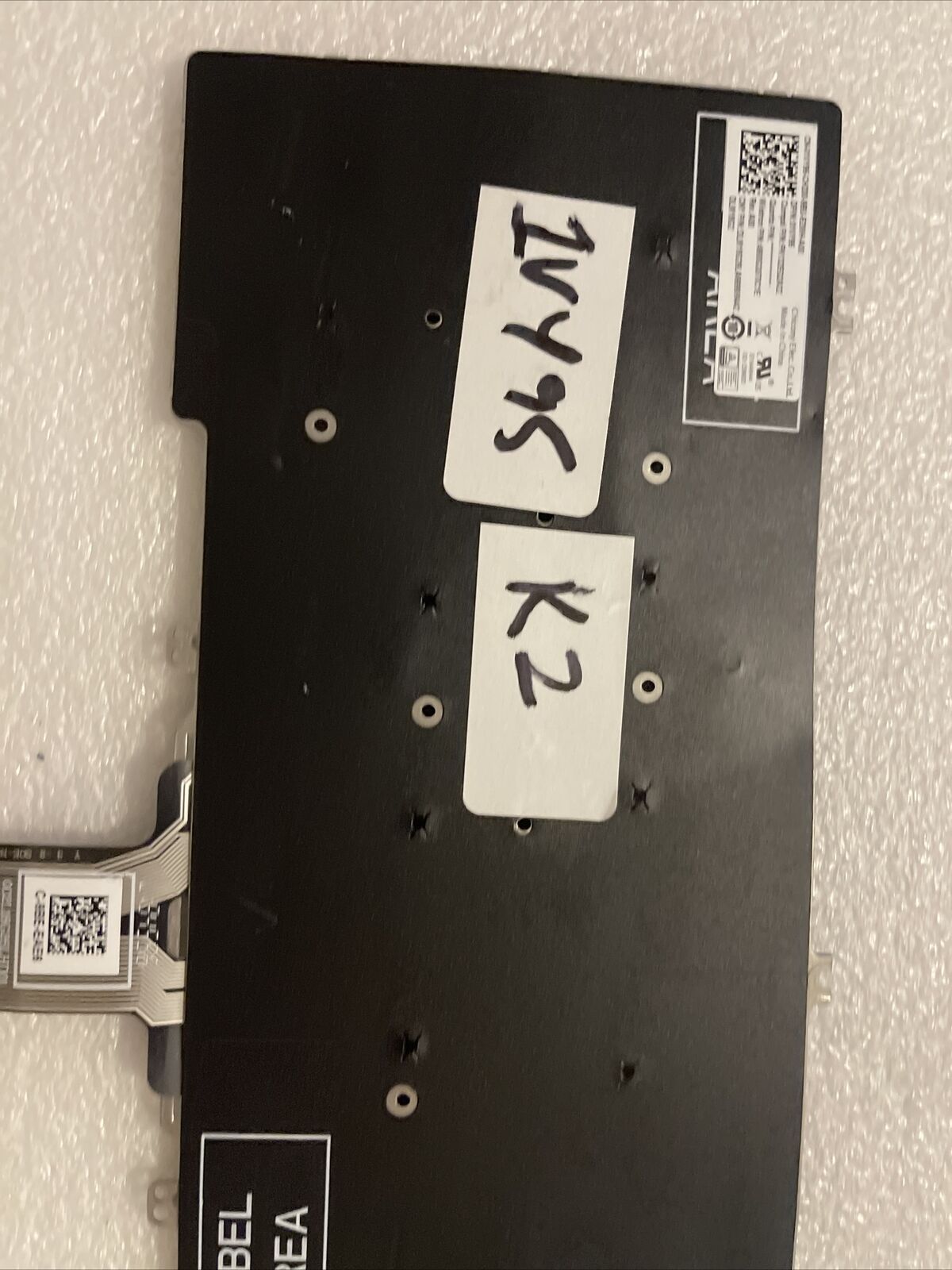 Dell Latitude 5289 7280 5280 7380 Non-backlit SPANISH Keyboard 1VY95 GradeB H1B1