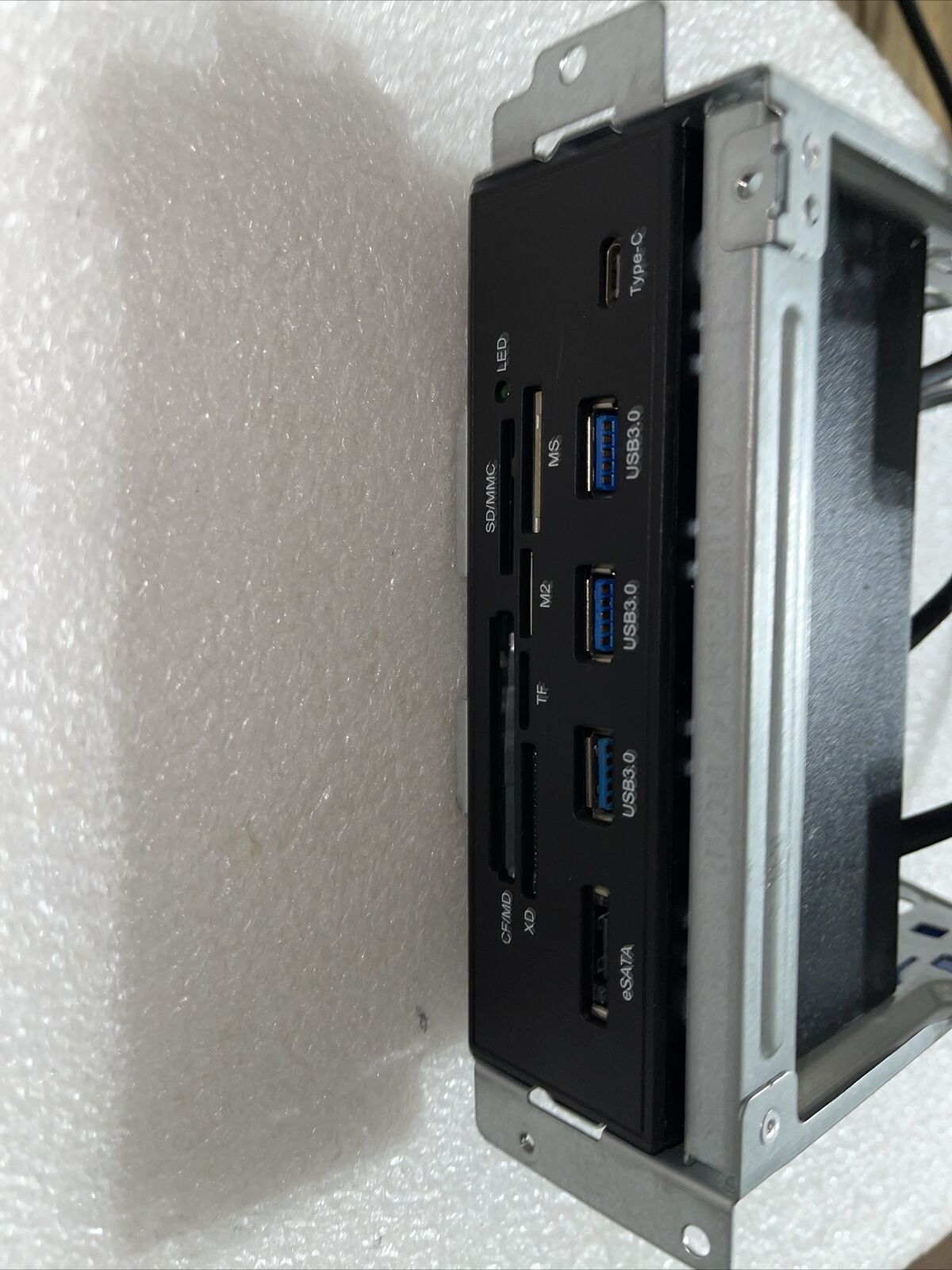 Genuin Dell Front Panel 5.25" Esata USB 3.0 CF  +MS / XD Bracket Bracket QN98 K5