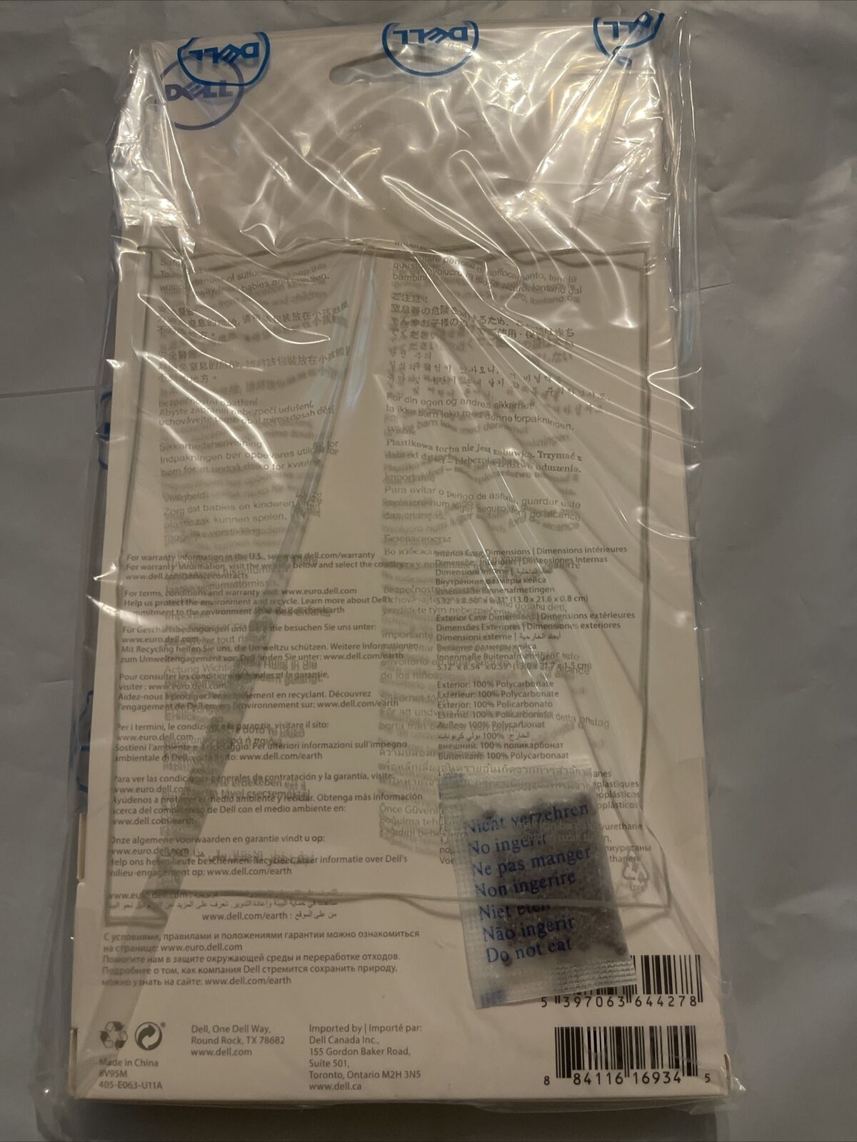 New Genuine Dell OEM Venue 8 Pro 3845 Tablet Rubber Duo Case Red - 8V95M 08V95M