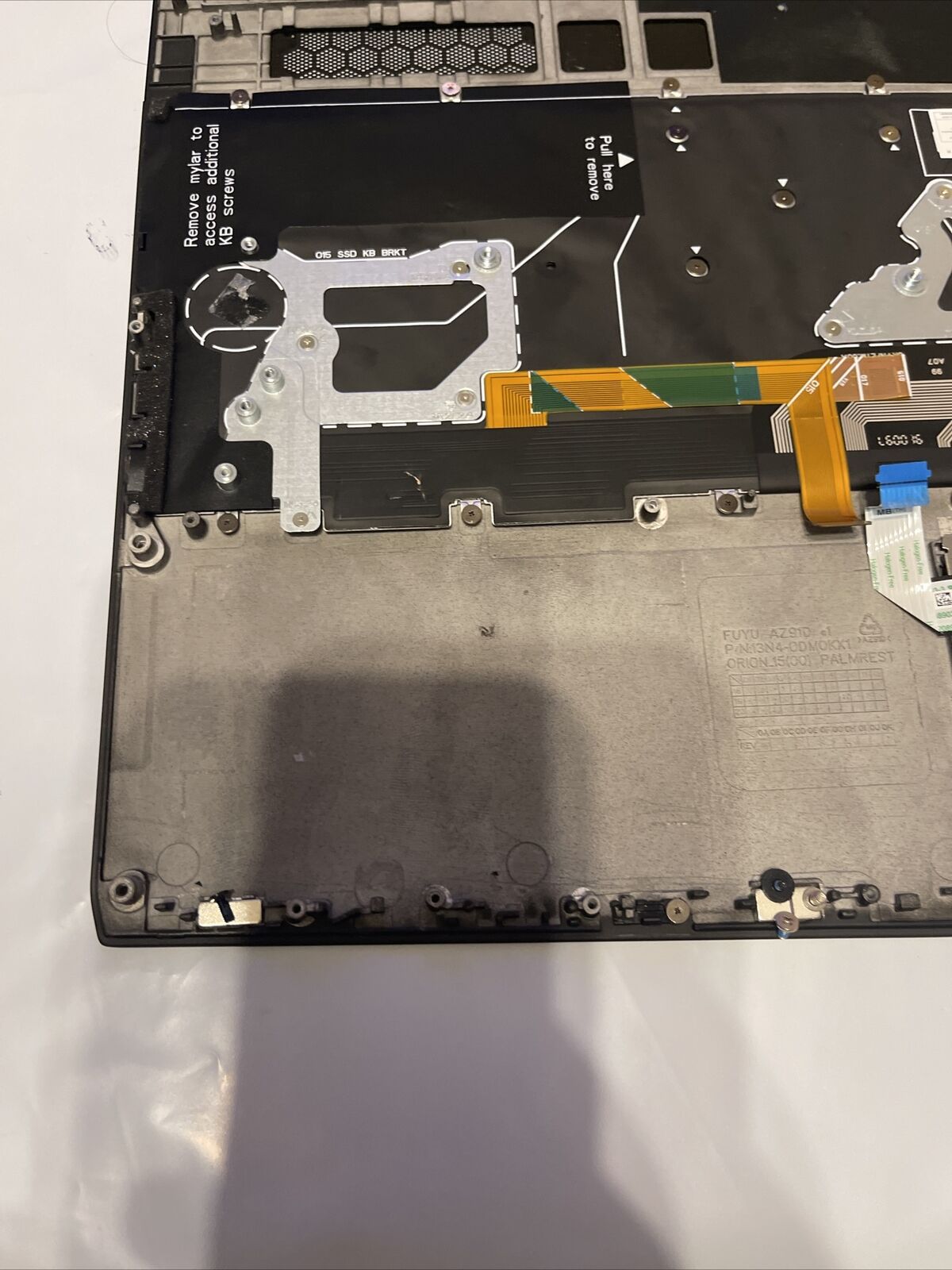 Genuine Dell Alienware M15 15.6" Laptop Palmrest Touchpad Keyboard VNPDJ  P4