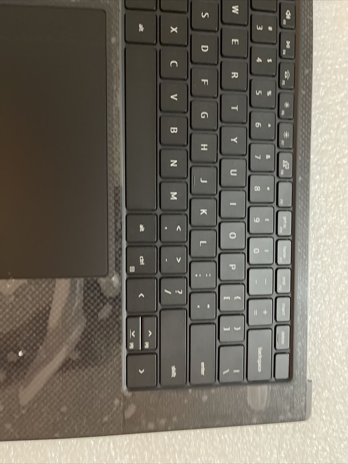 Oem Dell XPS 15 9510 Palmrest US English Keyboard Touchpad 1TD6J 01TD6J H1 D1 D5