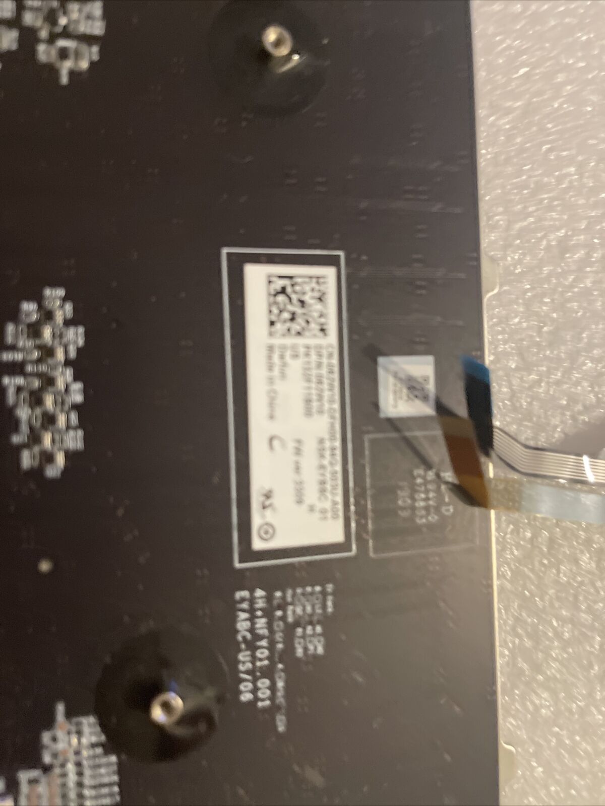 Genuine Alienware AREA 51M Laptop US AlienFX Keyboard WTNNF 62W10 062W10 H1 K5