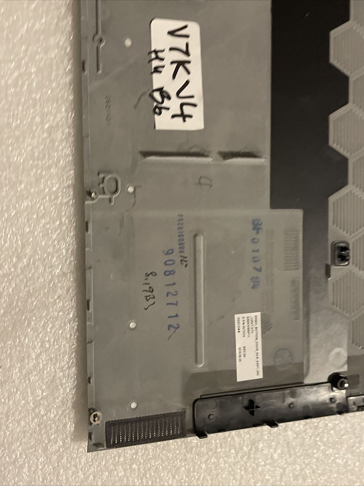 GENUINE DELL Alienware M15 R2 Laptop Bottom Base Case COVER V7KV4 0V7KV4 H4 B6