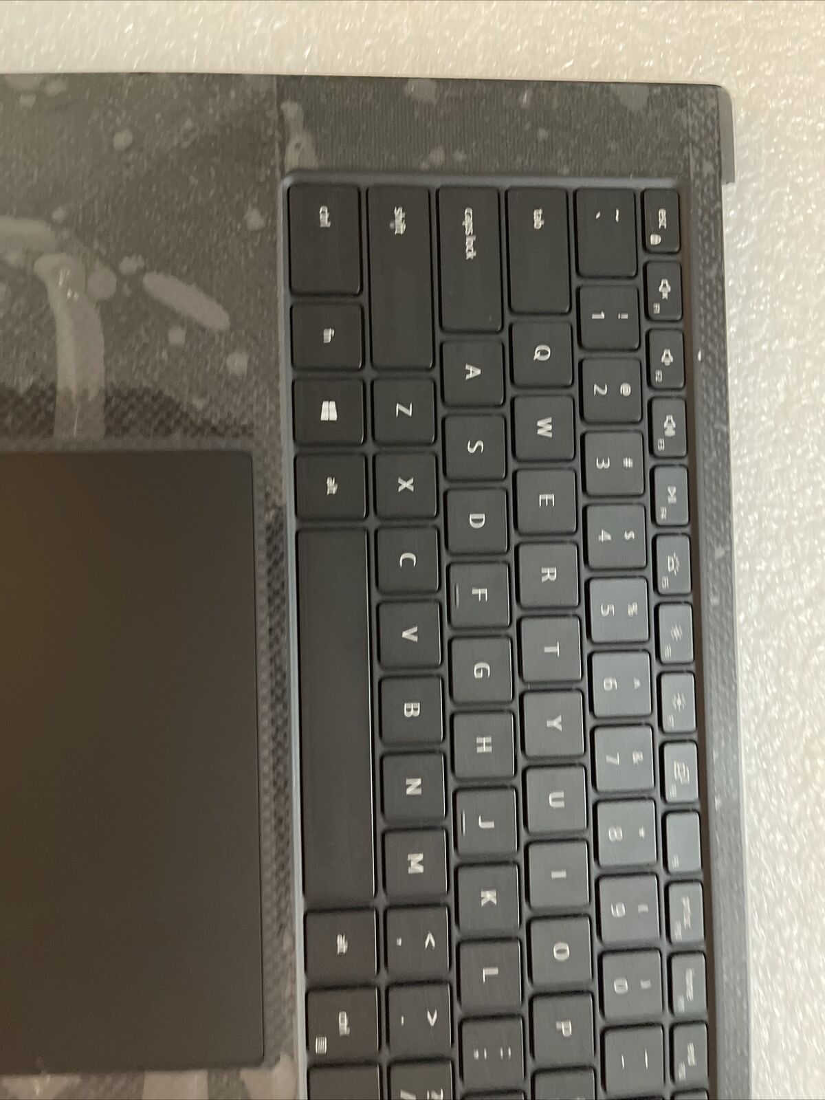 Oem Dell XPS 15 9510 Palmrest US English Keyboard Touchpad 1TD6J 01TD6J H1 D1 D5
