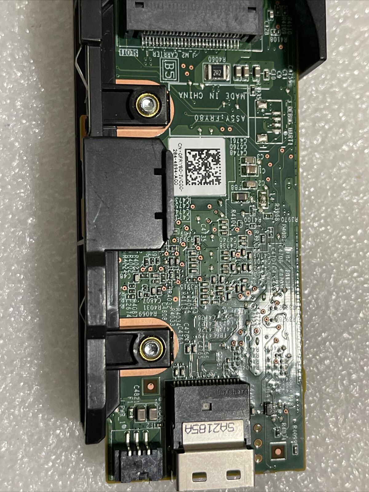 DELL EMC POWEREDGE SERVER R750 BOSS S2 PCIE DUAL M.2 SLOTS RISER FGNRW FRY80 U1