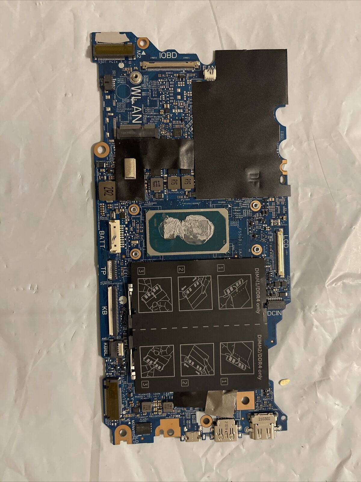GENUINE Dell Vostro 15 5510 15.6" Motherboard i5-11300H 0PHRMM PHRMM PHRMM H1 B2