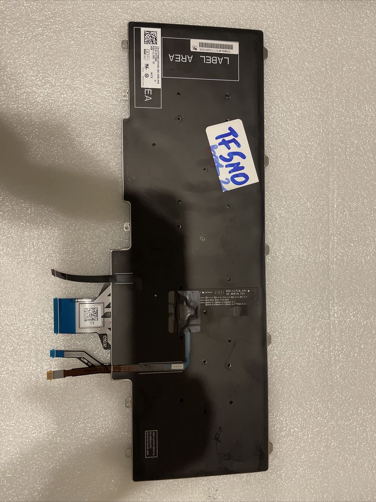 Dell Precision 3510 3520 3530 M3510 M3520 7510 7520 M7510 Backlit TF5M0 0TF5M0