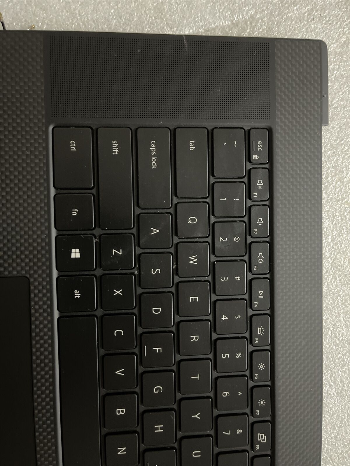 Dell XPS 17 9700 9710 9720 Touchpad Palmrest US Backlit Keyboard DW67K W20R5 HP1