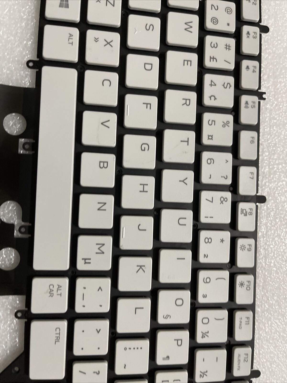 French English - Alienware m15 R2 Backlit Laptop Keyboard 4mctd 04mctd H1 B4