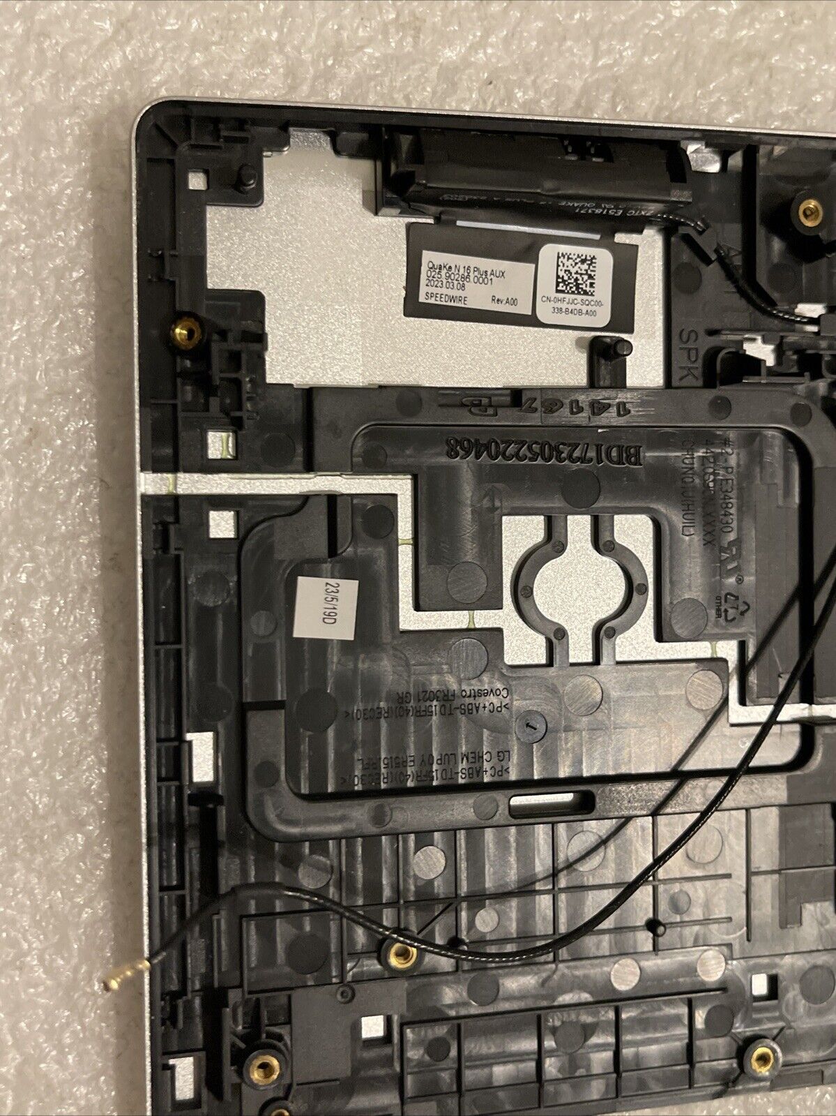 Dell inspiron 16Plus 7630 7635 Palmrest Us English Keyboard  JT64C N2P1 Read