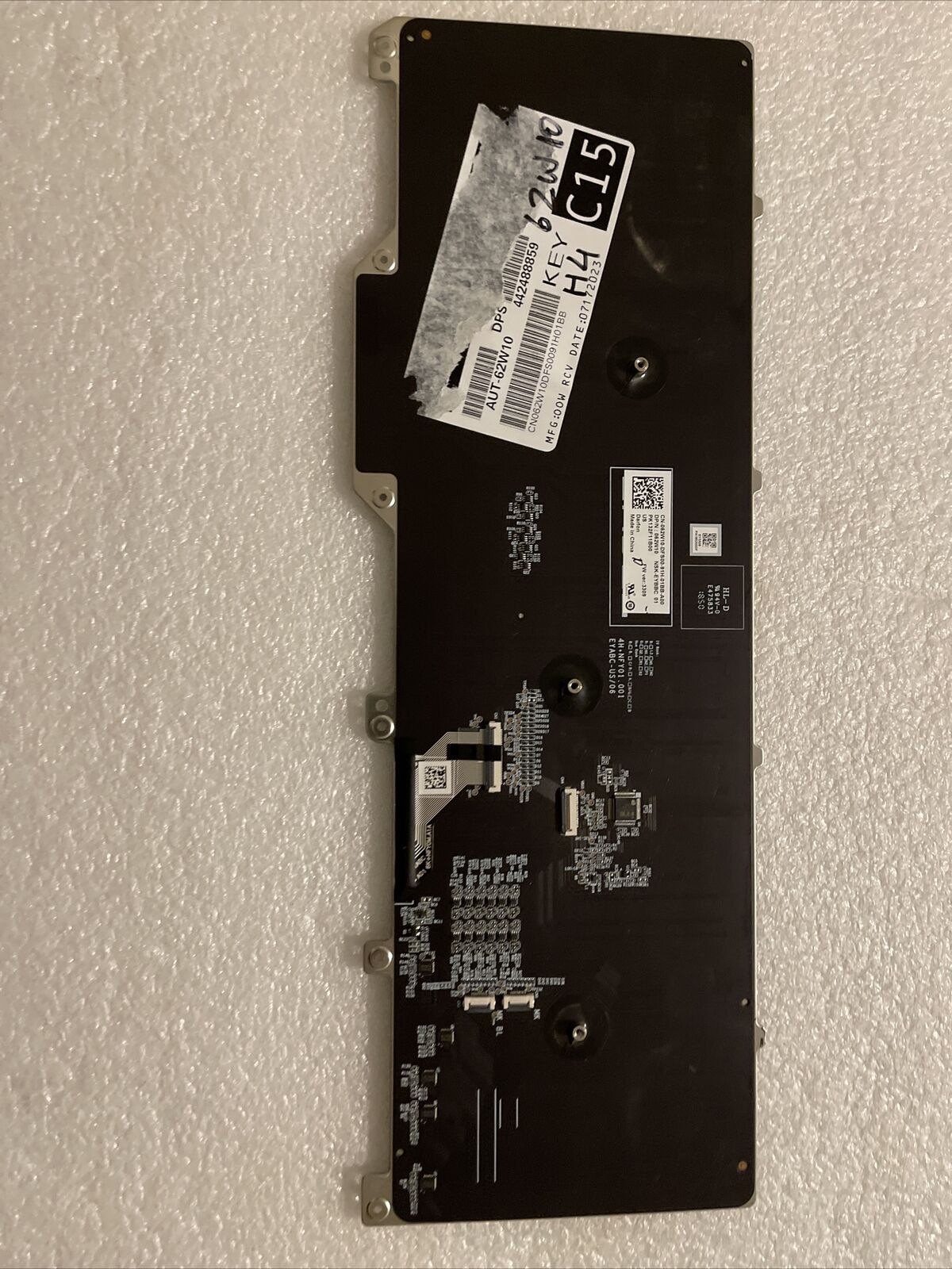 GENUINE DELL Alienware 17 R5 51M  RGB Backlight Keyboard PK132F11B00 62W10 H4 K5