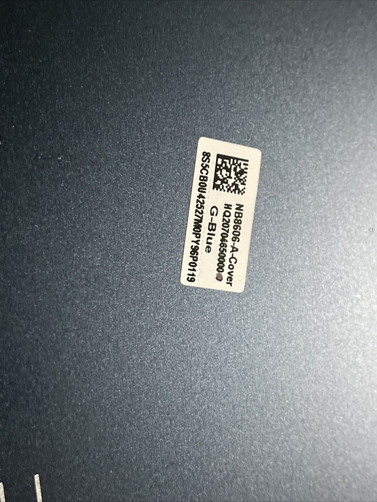 Genuine Lenovo LCD Rear Back Cover HQ20704650000 81NE003JUS Blue H1 N1
