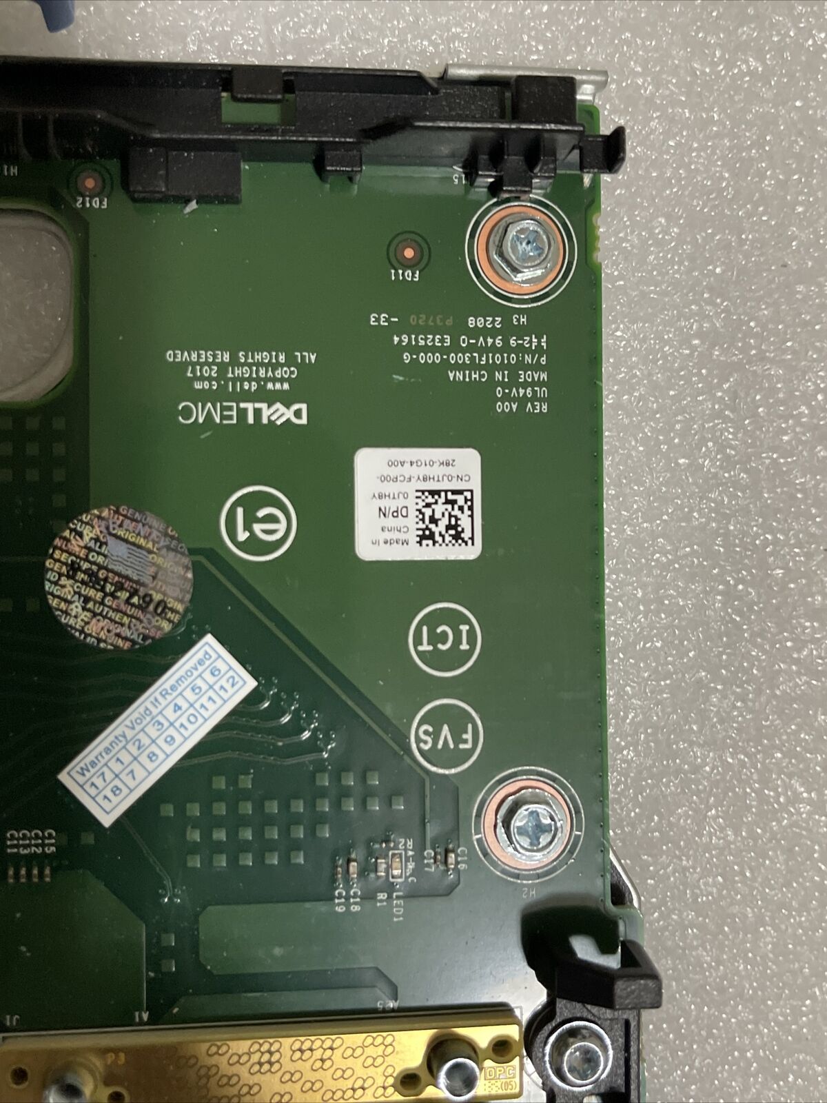 Genuine DELL R440 XR2 MiniPERC 0MN5R8 MN5R8 JTH8Y 0JTH8Y U1