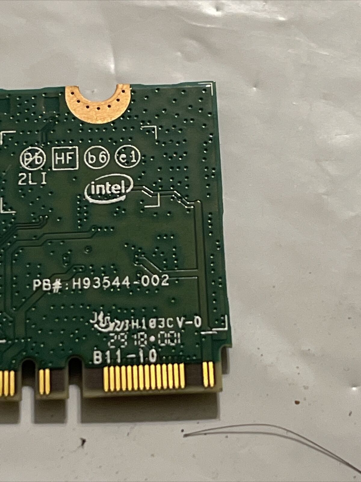Lenovo ThinkPad X1 14" Carbon 6th Gen  Wireless WiFi Card 8265NGW ata 01AX702