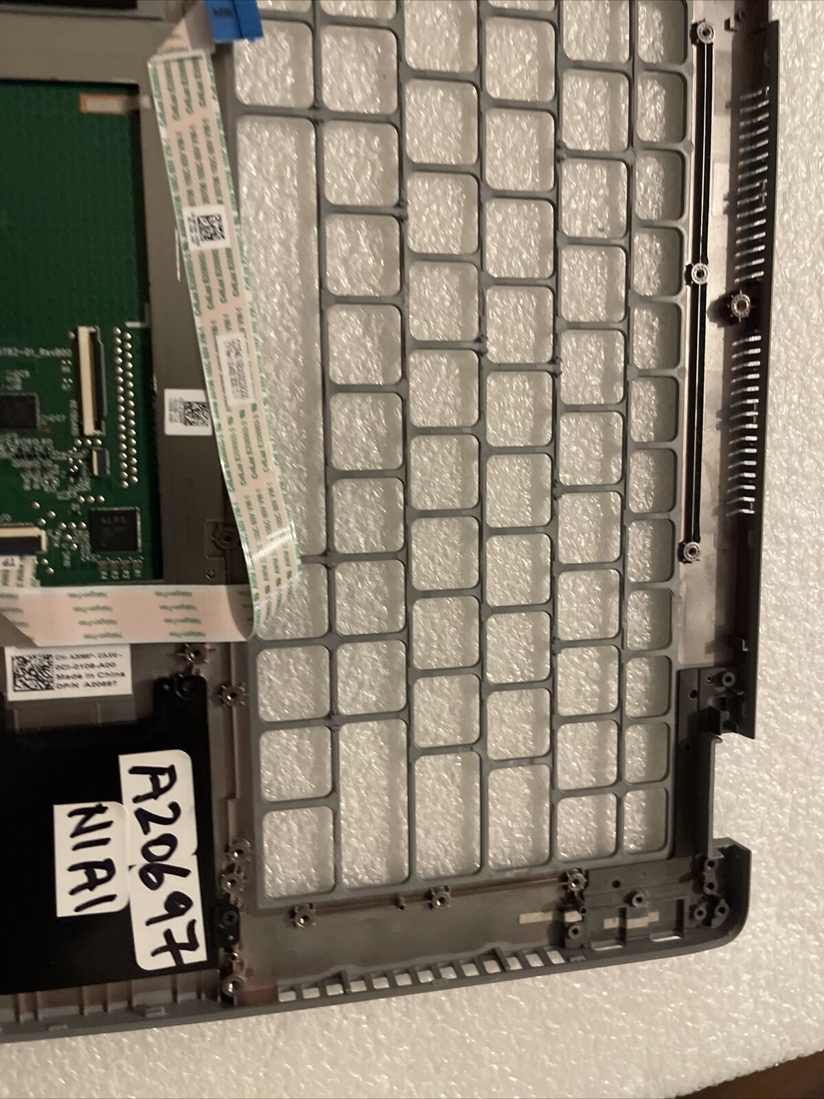 Genuine Dell Latitude 5420 E5420 Laptop Palmrest Touchpad Speakers A20697 N1 A1