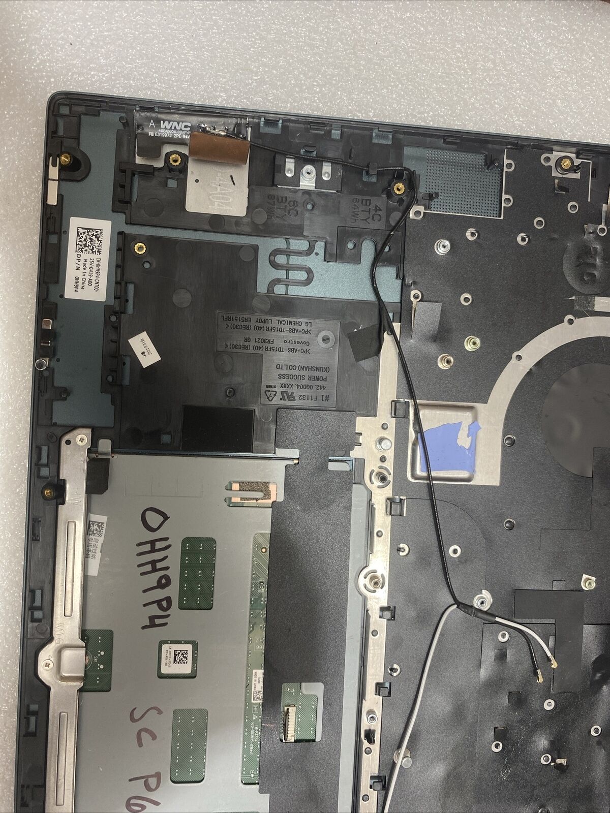 Dell Inspiron 16 7620 2-in-1 Palmrest Keyboard Touchpad  HH9P4 0HH9P4 SC P6