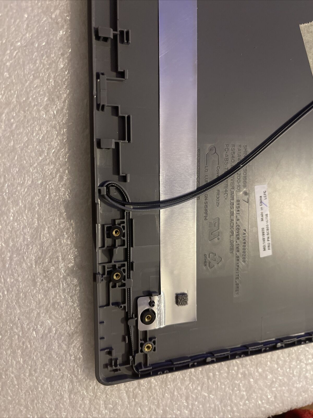 Genuine Lenovo IdeaPad S145-15 Silver Lcd Back Cover 5CB0S16758 H1 N1