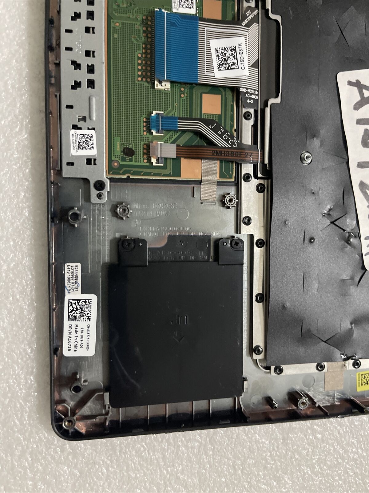 Genuine Dell Latitude E5480 5480 Laptop Palmrest Keyboard Touchpad A16726 NP A1
