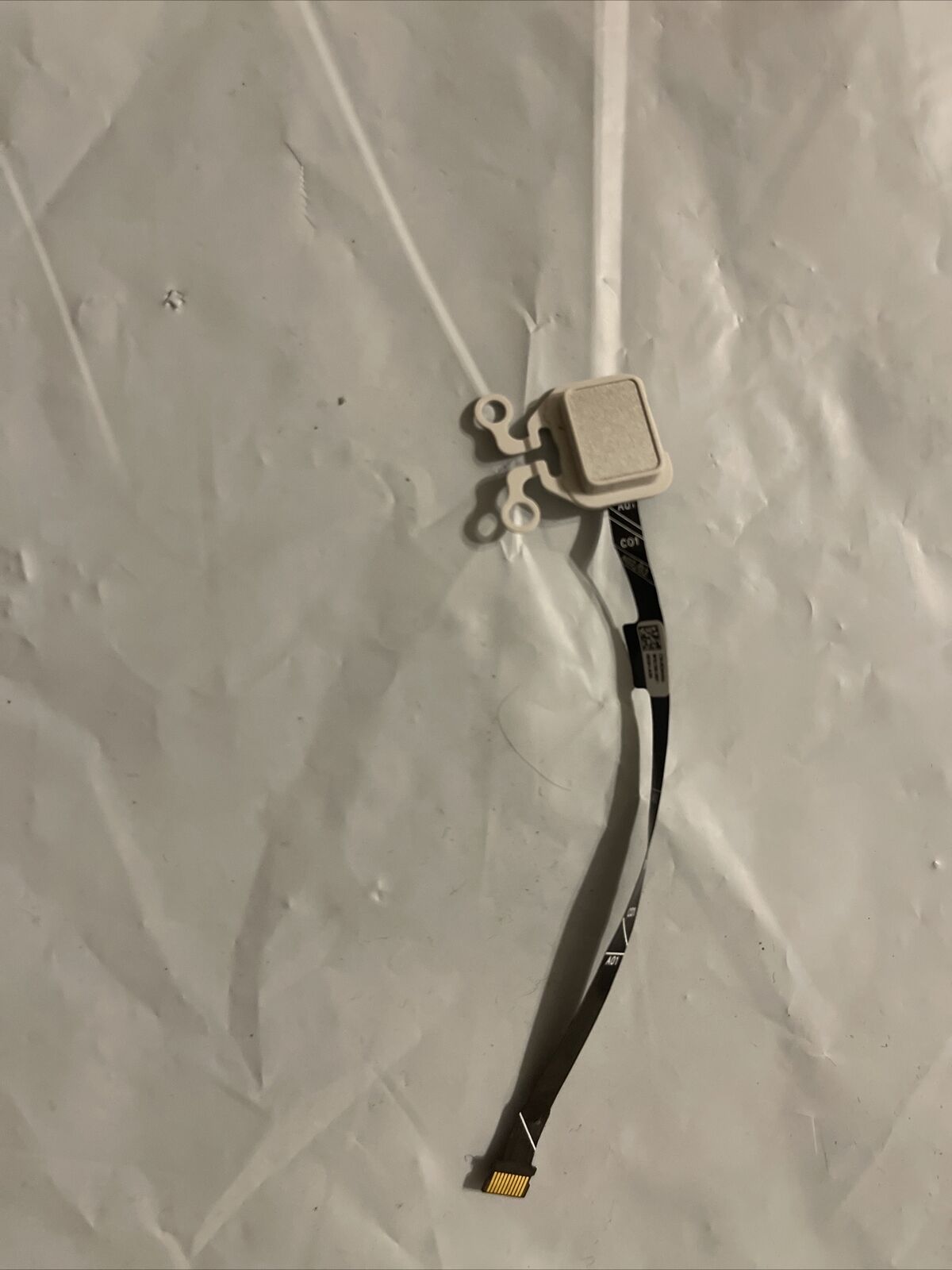 Oem Dell Inspiron 7591 15.6" Power Button Finger Print Reader Silver 9D4V04 H1