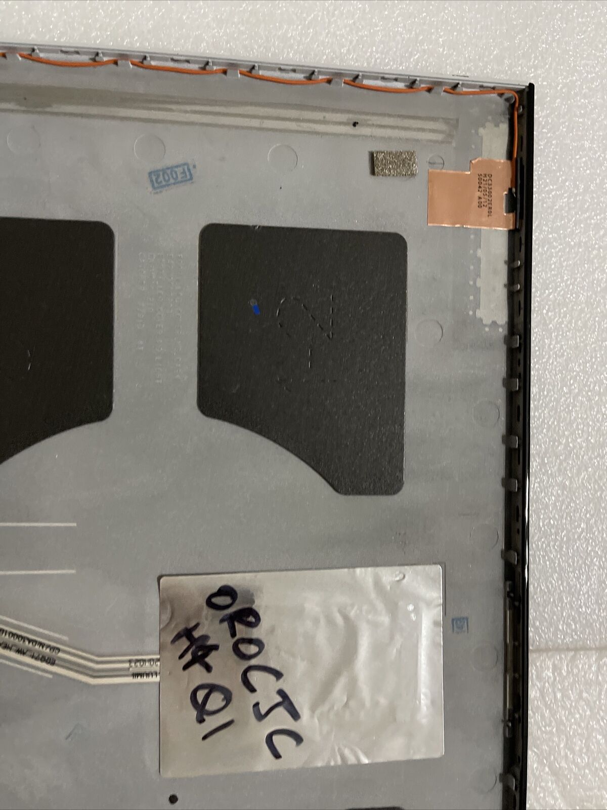 Oem Dell Alienware M17 R3 LCD Back Cover 17.3 White 0R0CJC R0CJC H4 Q1