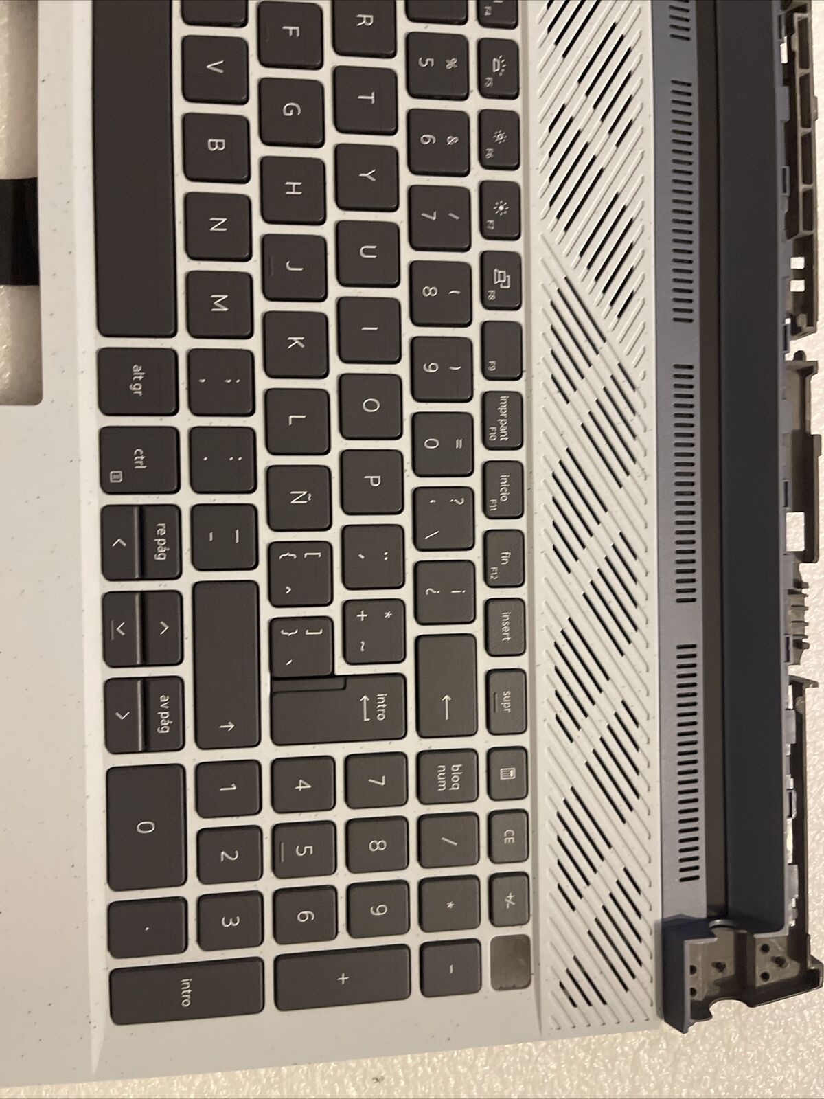 Dell G15 Ryzen 5510 5511 5515 Laptop Palmrest Spanish Backlt Keyboard FK7HR H1D5
