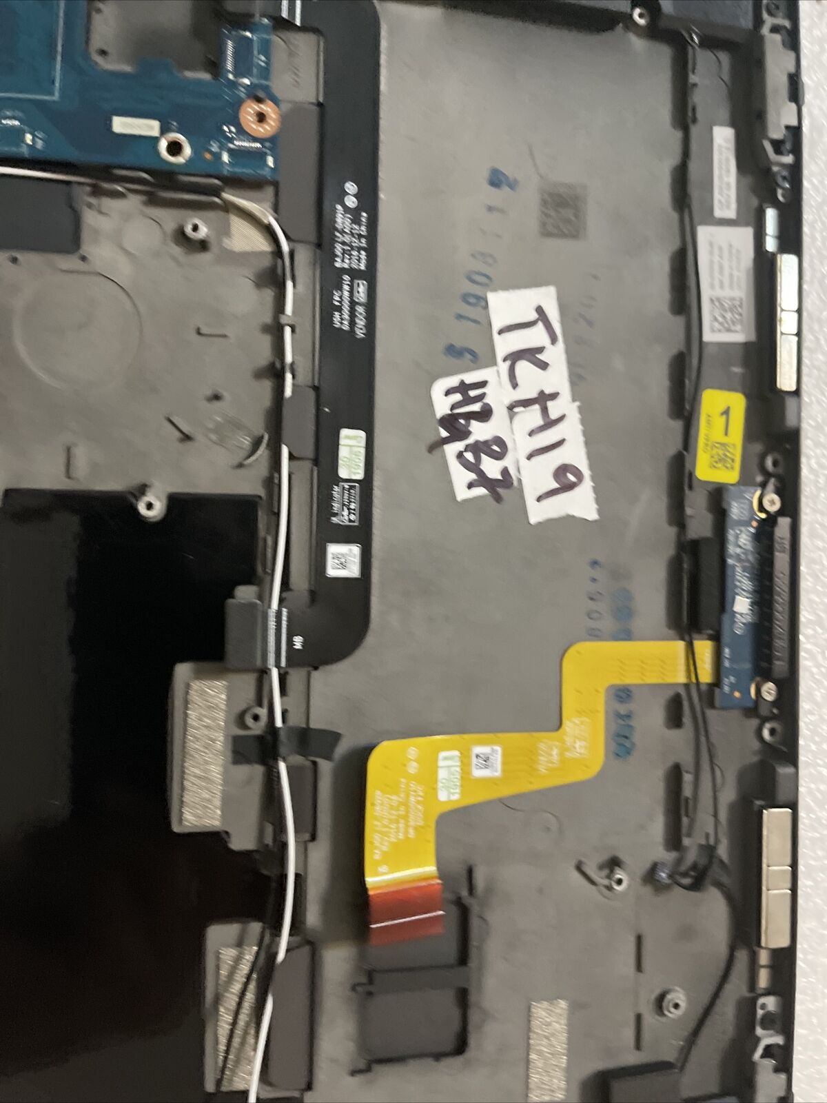 GENUINE DELL  LATITUDE 12 5290 LCd Top Back Cover Extras Black T17G TKR19 H4 B7