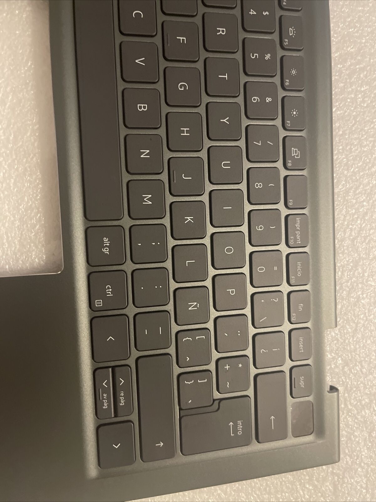 DELL INSPIRON 7415 LAPTOP PALMREST SPANISH BACKLIT KEYBOARD VJ2PX  H1 D5 Grade A