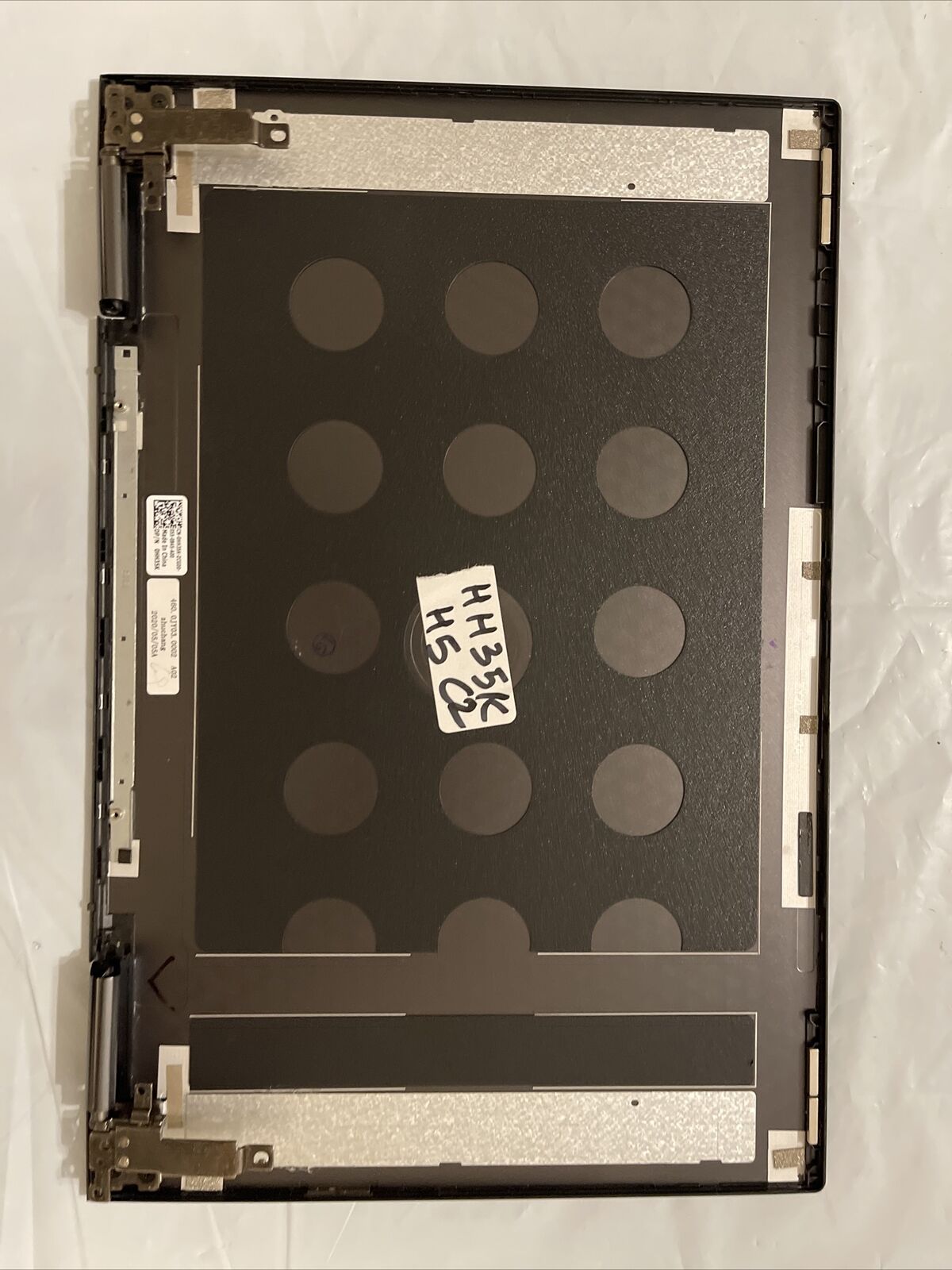 Dell Inspiron 7500 2-in-1 15.6" LCD Back Cover Lid Hinges  HH35K H5 C2 Grade B