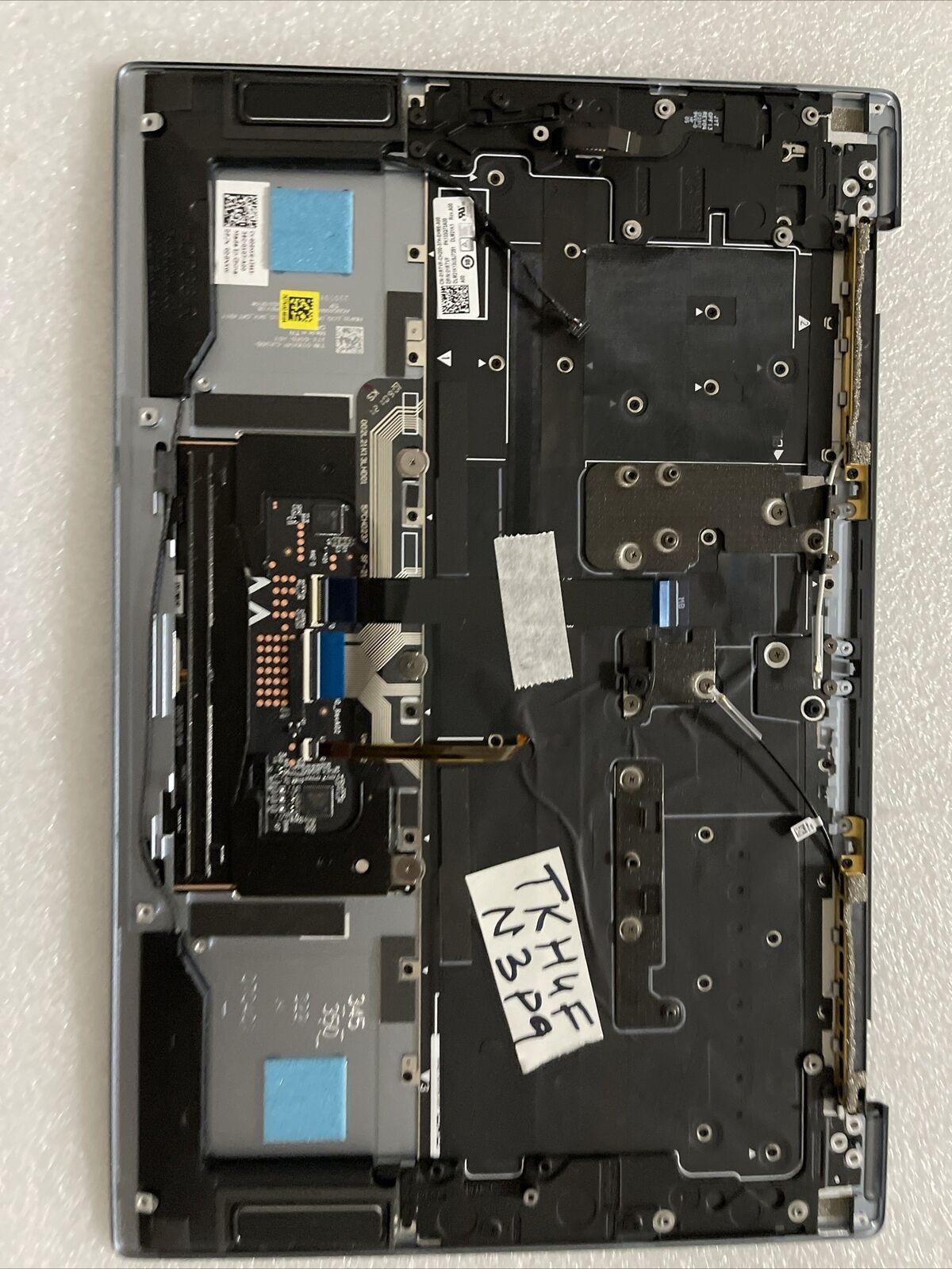 New Dell XPS 9315 Laptop Palmrest Touchpad Keyboard Speakers Sky Blue TKH4F N3P9