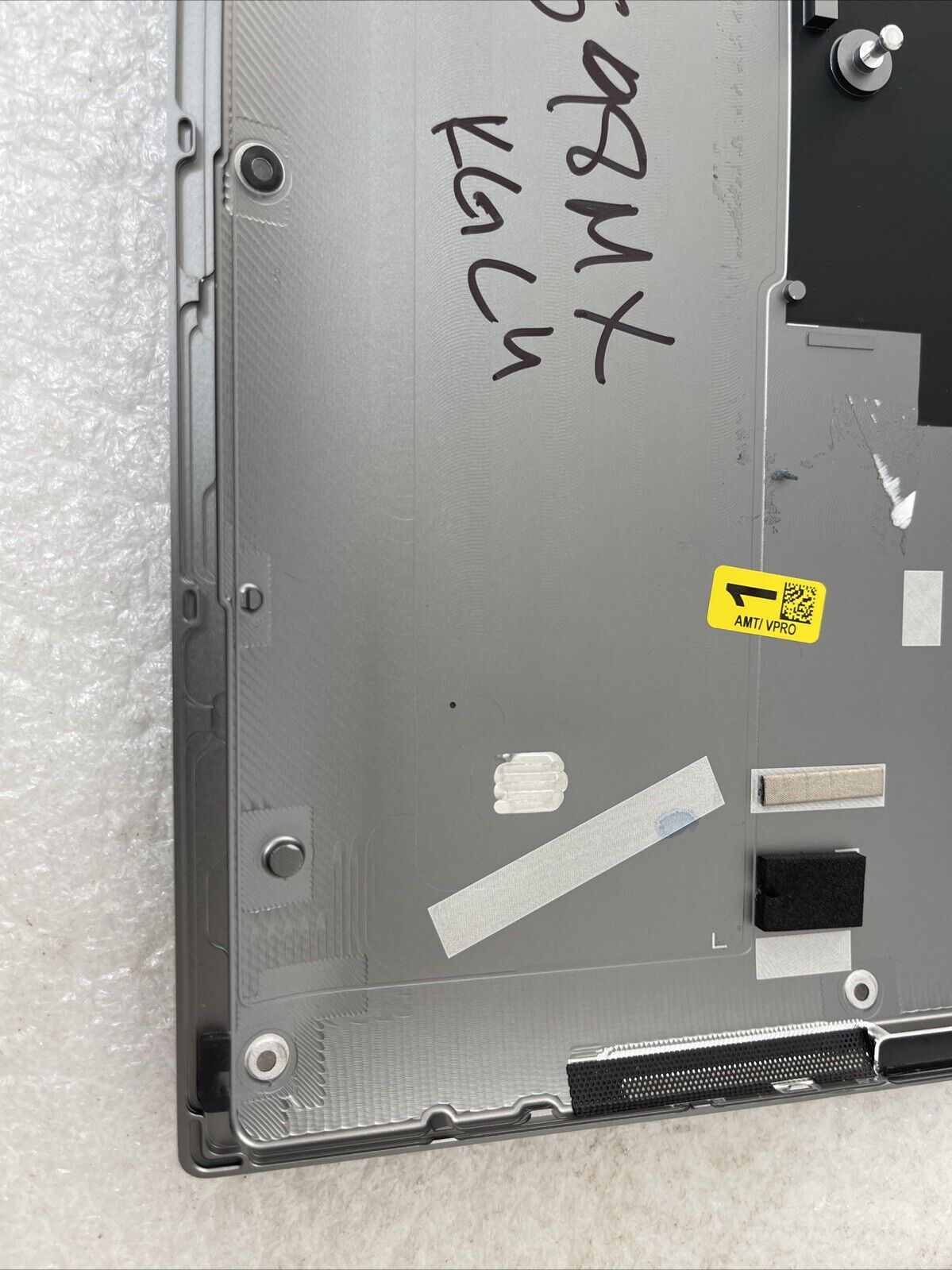 OEM Dell Precision 5750 Laptop Bottom Base Metal Cover Assembly Gray 598MX KG C4