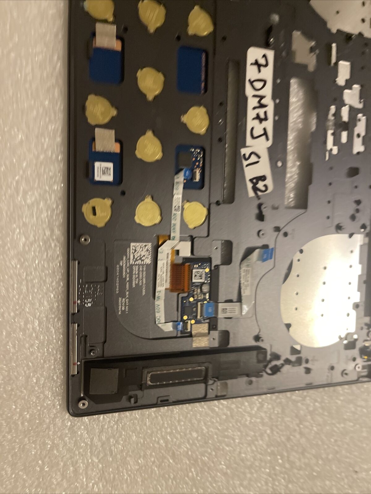 Genuine Dell XPS 9320 Palmrest Touchpad Assembly Speakers GV96R 7DM7J T8