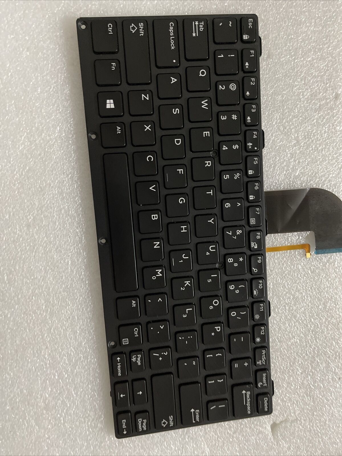 Genuine Dell Latitude 7204 7404 7414 5204 Laptop English Backlit Keyboard 0186TV