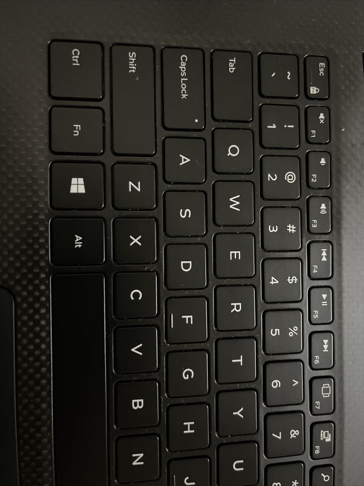 Sticky Dell XPS 9575 Palmrest Touchpad US/EN BCL Keyboard M9W9K NTP6 GradeB Read