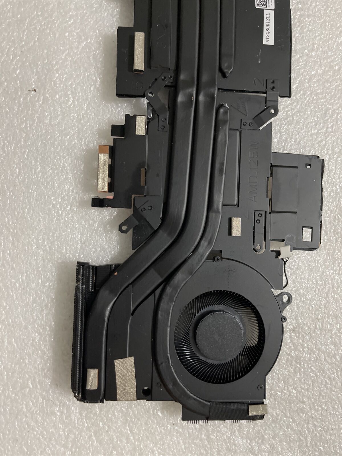 Dell OEM Alienware M15 R7 CPU / GPU Cooling Heatsink Fan Assembly DVK49 0DVK49