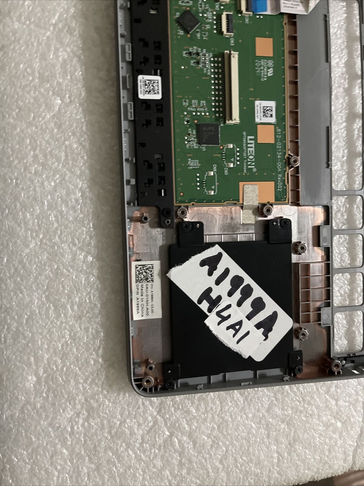 Dell Latitude 5510/Precision 3550 Laptop Palmrest Touchpad  A1999A H4 A1