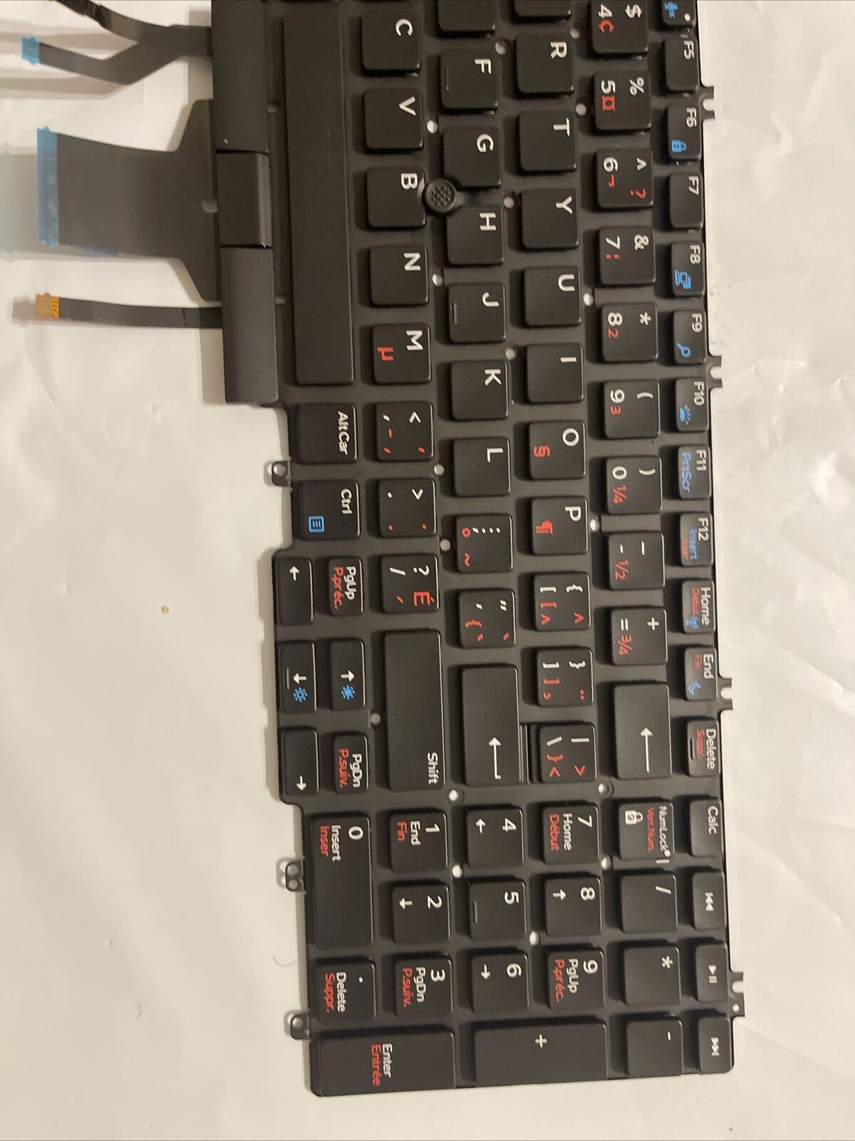 NEW OEM Dell Precision 7530 ENGLISH-CANADIAN FRENCH Laptop Keyboard 0FJ6WR K5