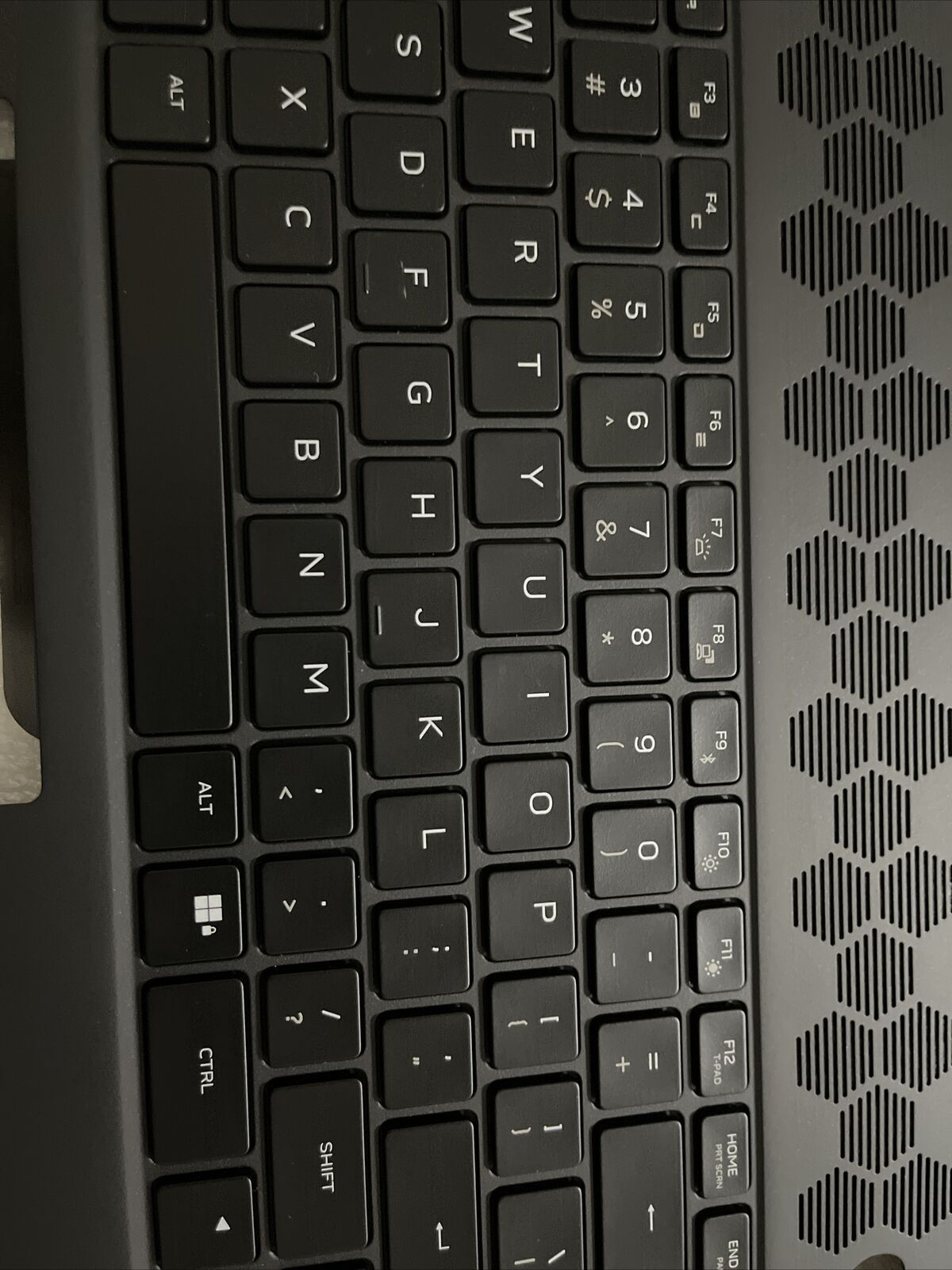 Genuine Dell Alienware x17 R2 US English Keyboard Palmrest  0346YC 346YC H1 P2