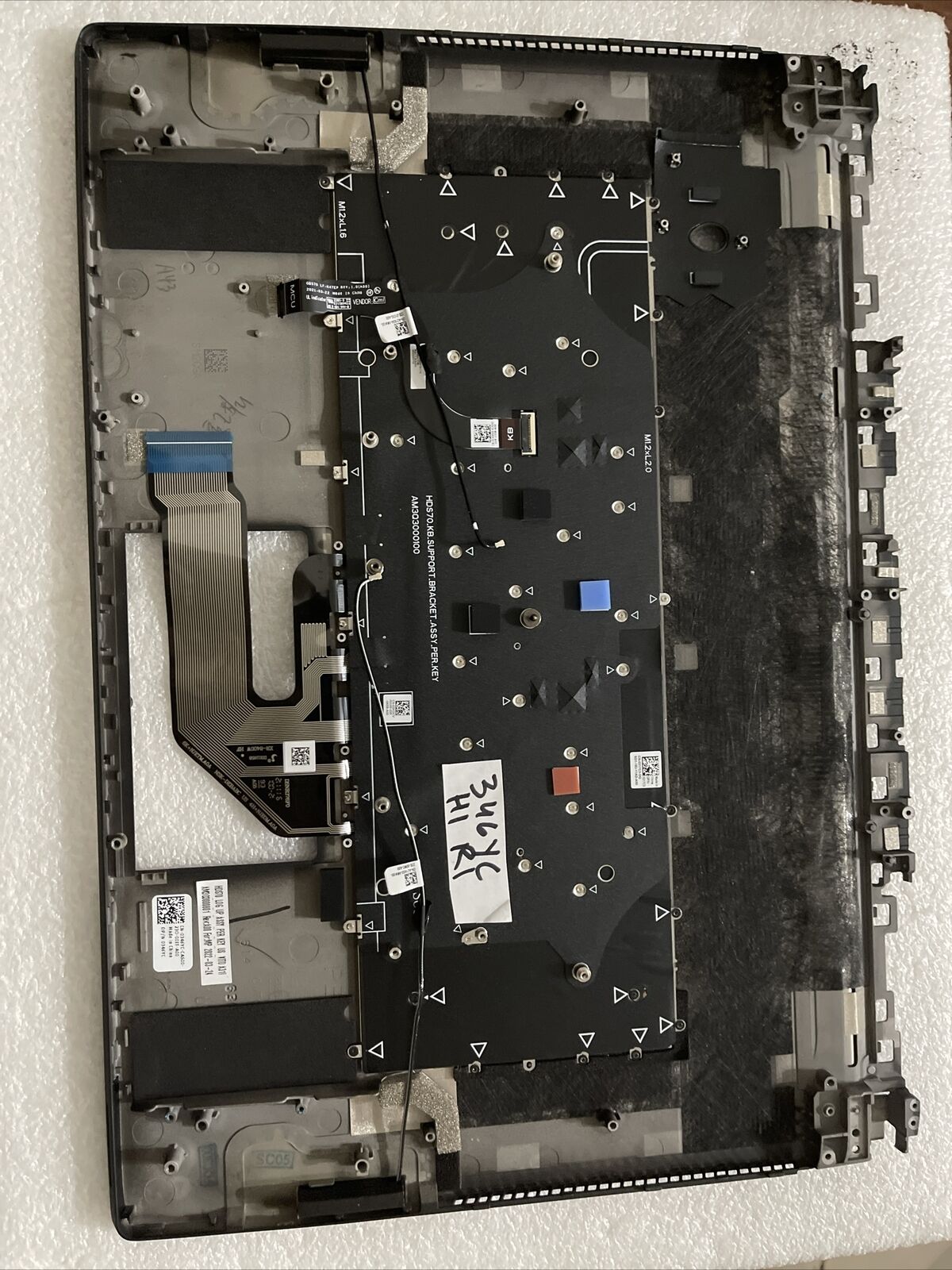 New Dell Alienware X17 R2 Laptop Palmrest US Keyboard  AM303000801 346YC H1 R1T1