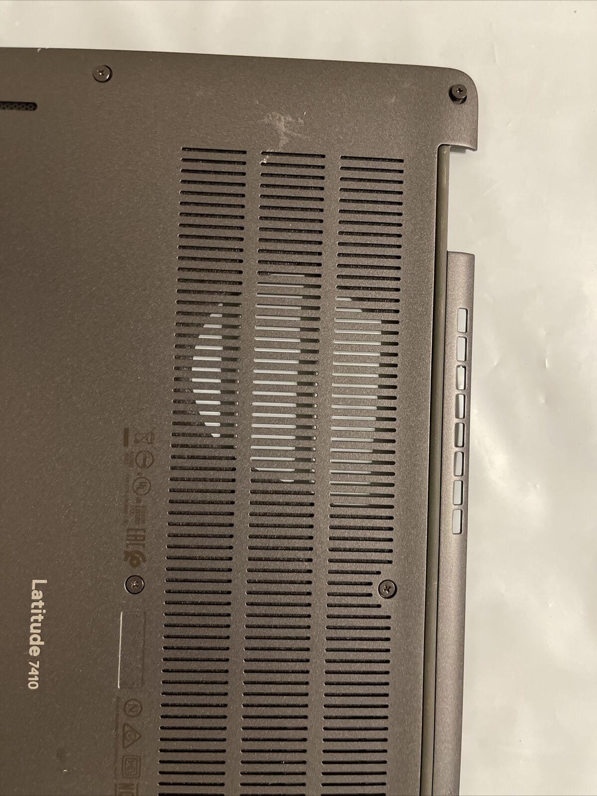 Genuine Dell Latitude 7410 laptop Bottom Base Cover Assembly  V987T 0V987T C1