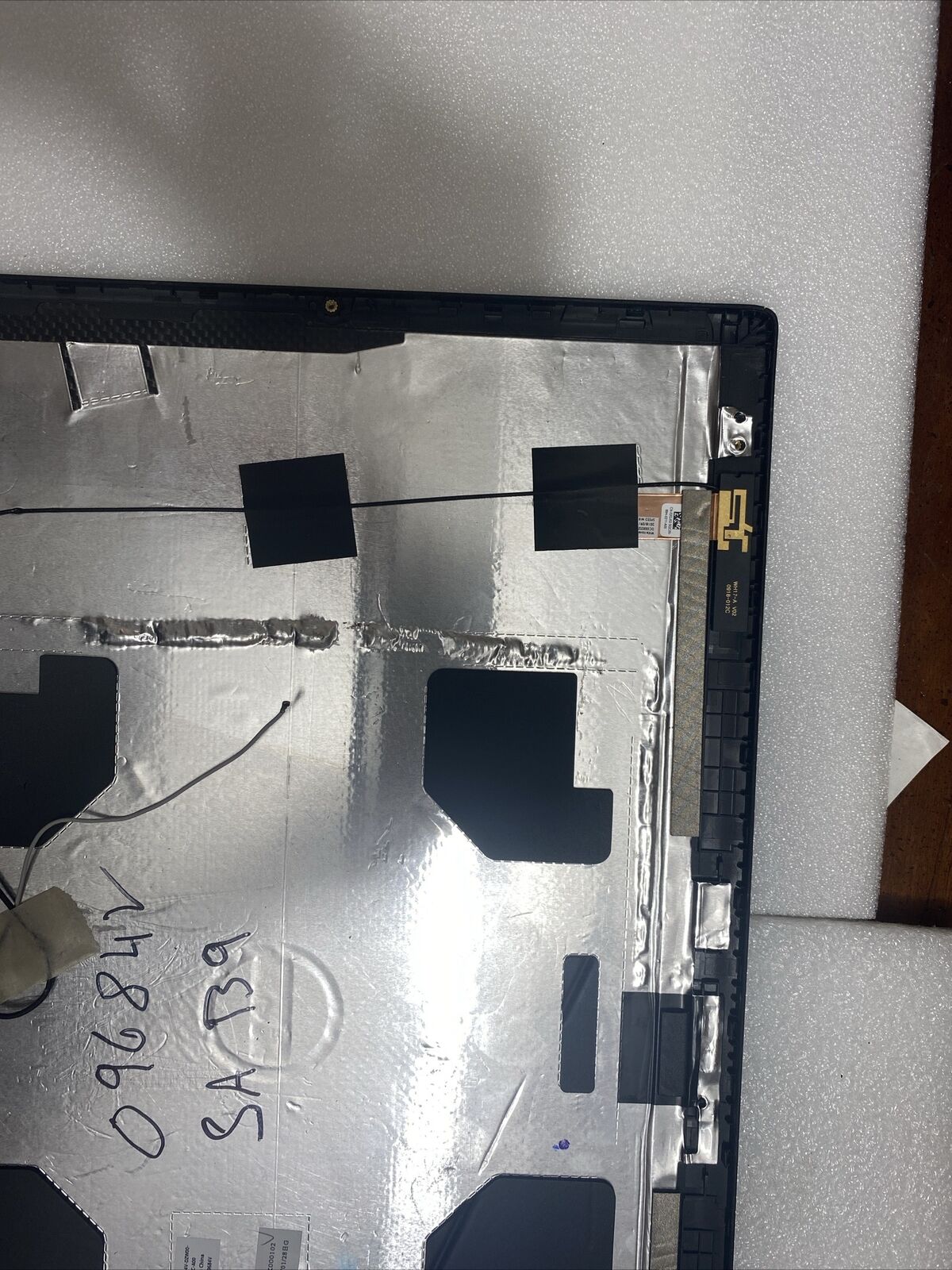 GENUINE DELL PRECISION 7730 17.3" LCD BACK COVER REAR LID 09684V SA B9