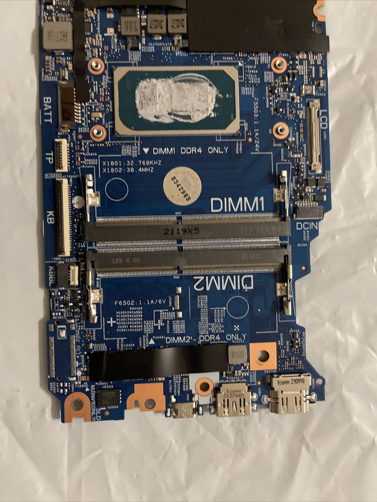 DELL LATITUDE 3420 SERIES CORE I3-1115G4 LAPTOP MOTHERBOARD FND8G JHVK6 H1 B4