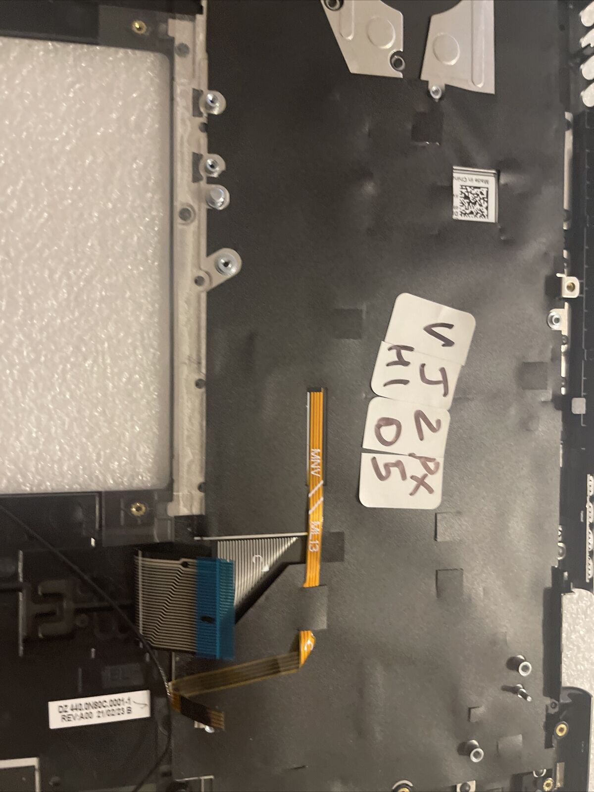 DELL INSPIRON 7415 LAPTOP PALMREST SPANISH BACKLIT KEYBOARD VJ2PX  H1 D5 Grade A